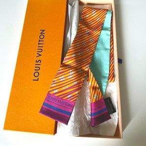 Louis Vuitton Silk Bandeau Scarf